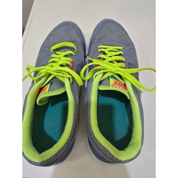 Nike Flex Fit Sole Run 642767-009 Women's Gray Lace Up Sneakers Shoes Size 8.5 - Picture 5 of 7